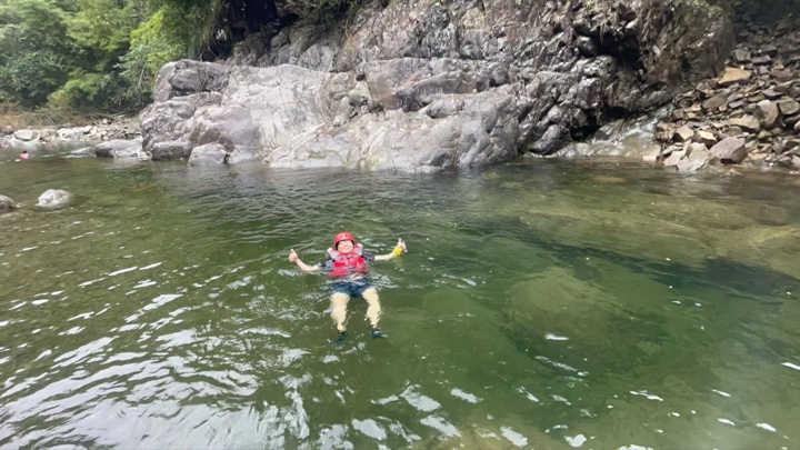 湖州安吉龙王潭溯溪旅行照片 13