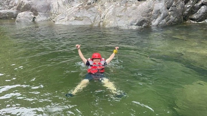 湖州安吉龙王潭溯溪旅行照片 14