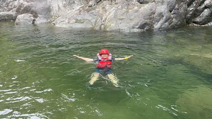 湖州安吉龙王潭溯溪旅行照片 15