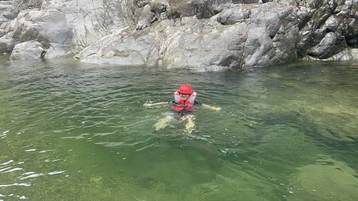湖州安吉龙王潭溯溪旅行照片 17