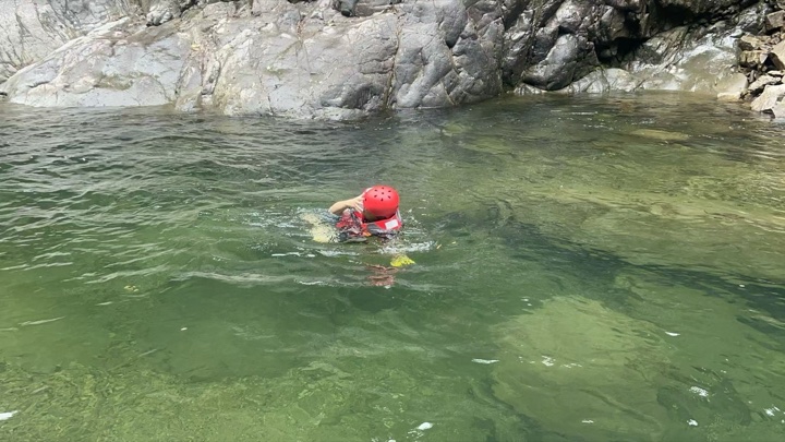 湖州安吉龙王潭溯溪旅行照片 18