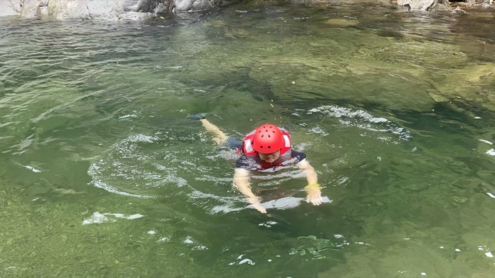 湖州安吉龙王潭溯溪旅行照片 20