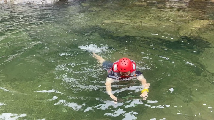湖州安吉龙王潭溯溪旅行照片 21