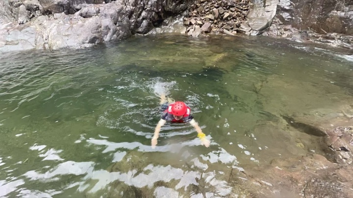 湖州安吉龙王潭溯溪旅行照片 22