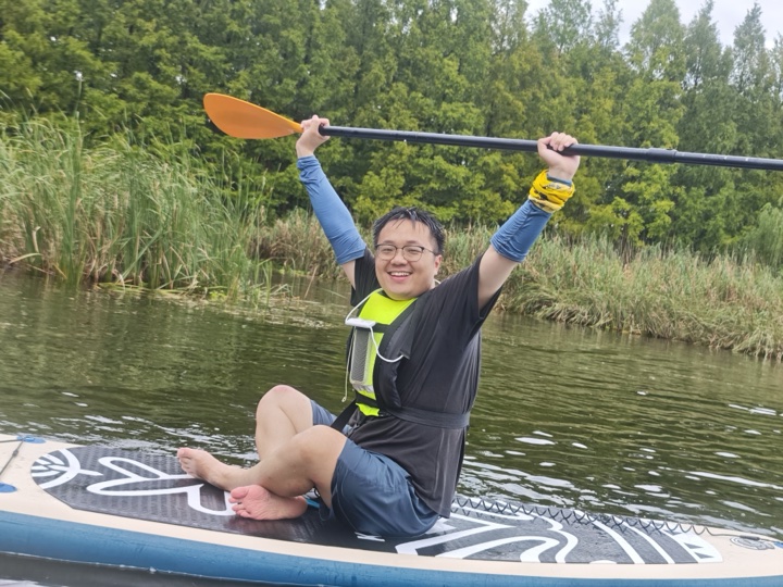 苏州七里山塘+虎丘湿地公园桨板旅行照片 61