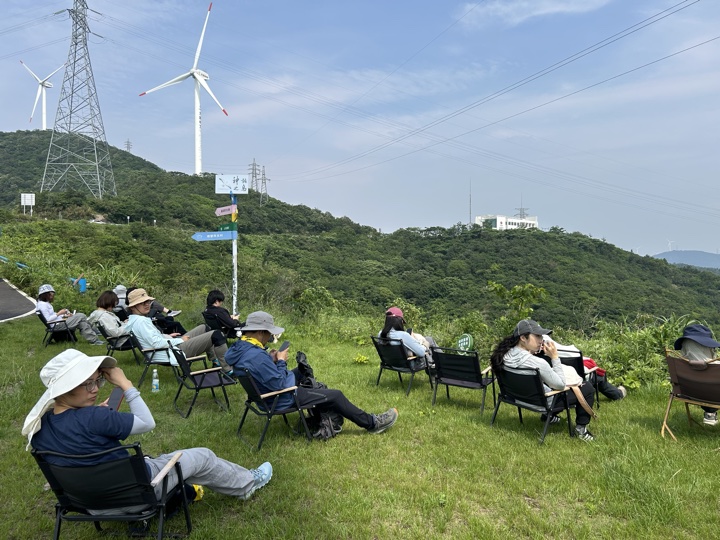 【徒步| 浙江省舟山市定海区岑港街道马目村】风车之旅·海上雏菊｜风车公路，赏马目花海旅行照片 31